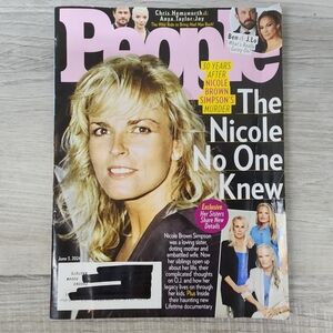 🍭7/$15 People Magazine June 2024 Nicole Brown Simpson